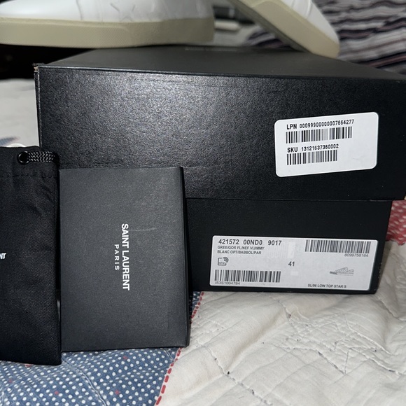 SAINT LAURENT UNISEX SNEAKERS - Picture 5 of 9